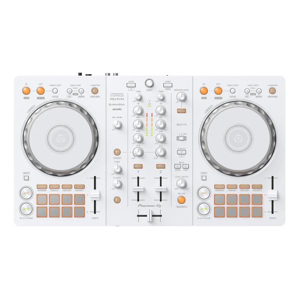 Pioneer DJ DDJ-FLX4-W コントローラー 限定ホワイト Pioneer DDJ-FLX4-W 2-Channel DJ Controller in White