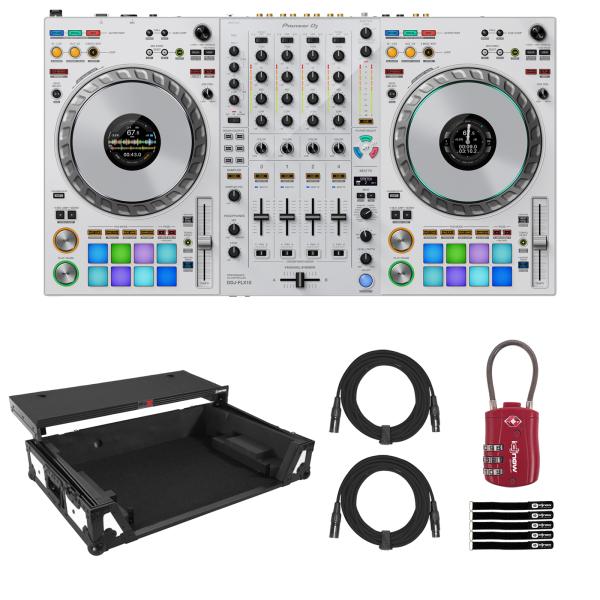 Pioneer DJ DDJ-FLX10-W 4-Channel DJ Controller White with White Case
