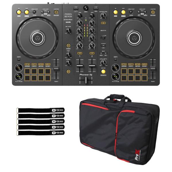Pioneer DJ DDJ-FLX4【専用バッグ付き】 Pioneer DJ DDJ-FLX4 2-Channel DJ Controller with Backpack