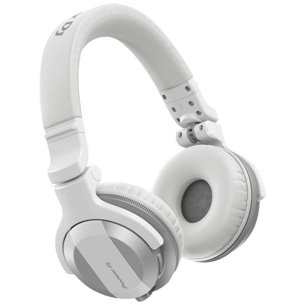 Pioneer DJ HDJ-CUE1BT DJ Headphones with Bluetooth Wireless Technology in matte white