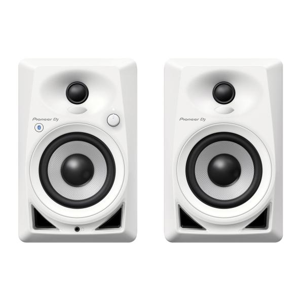 Pioneer DJ DM-40BT-W 4-inch Bluetooth Desktop Monitor Speakers (white)