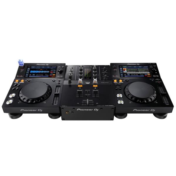 Pioneeer DJM-250MK2 2-Channel Mixer with (2) Pioneer XDJ-700