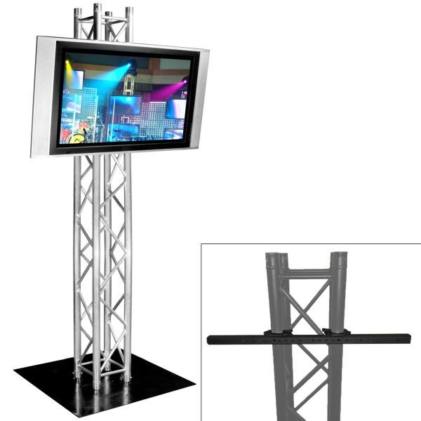Global Truss 8.2FT Truss Plasma Stand Package Main View