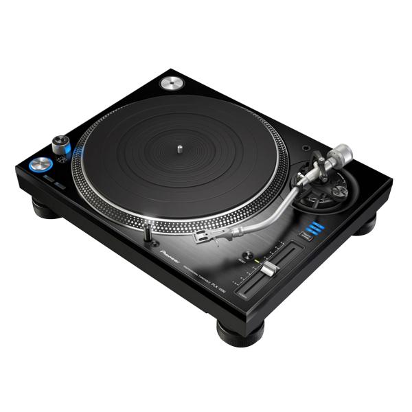 2x Pioneer DJ PLX-1000 Turntables with Black Cases | IDJNOW