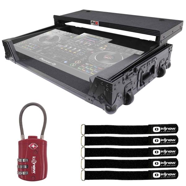 ProX Pioneer XDJ-XZ System Black Case & TSA Lock | IDJNOW