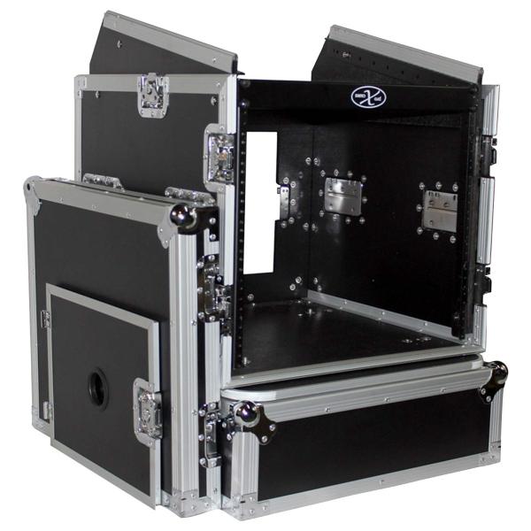 ProX T-10MRLT 10U Mixer Combo Flight Case with Laptop Shelf & Casters