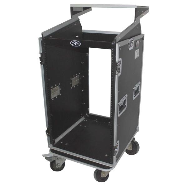 ProX T-18MRLT 18U x 10U Mixer Combo Case with Shelf | IDJNOW