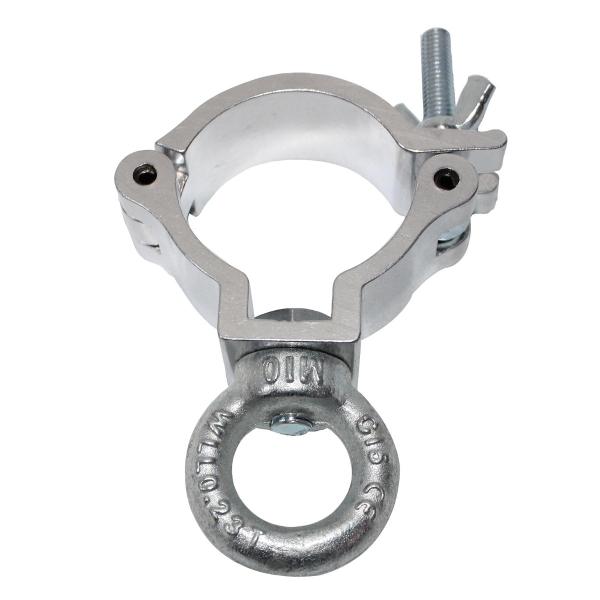 ProX T-C14 Aluminum Mini O-Style Truss Clamp with Eye Bolt