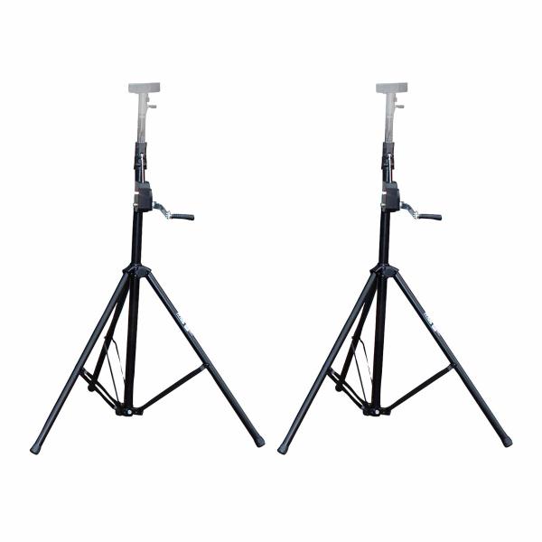 ProX T-LS35C-STAND Single Triangle Truss Lighting Crank Up Stands