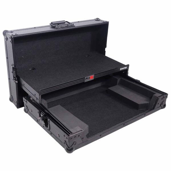 ProX X-DDJFLX4LTBL Black Case for DDJ-400 w/ Shelf | IDJNOW