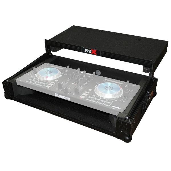 ProX X-MXTPRO3LTBL Black Flight Case for Numark MixTrack 3