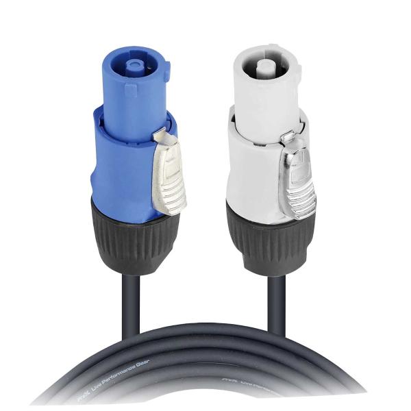 ProX XC-PWC12-06 6FT High Performance 12 AWG Blue to Gray Link Cable