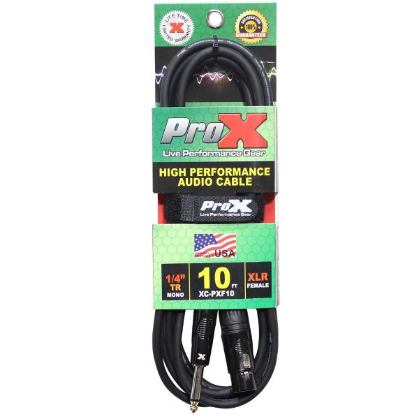Prox Cable ProX XC-PXF10 10FT 1/4