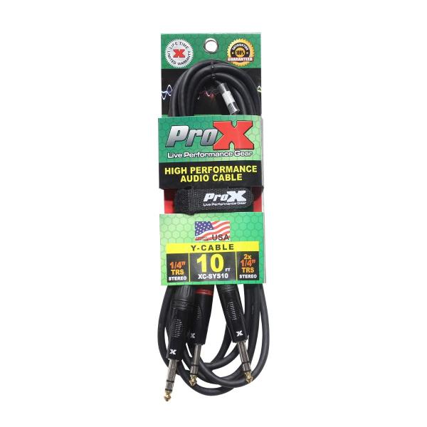 Prox Cable ProX XC-SYS10 10FT 1/4
