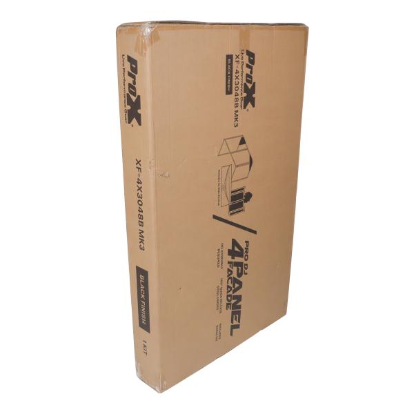 ProX XF-4X3048BMK3 Black 4 Panel Scrim Facade Pack | IDJNOW
