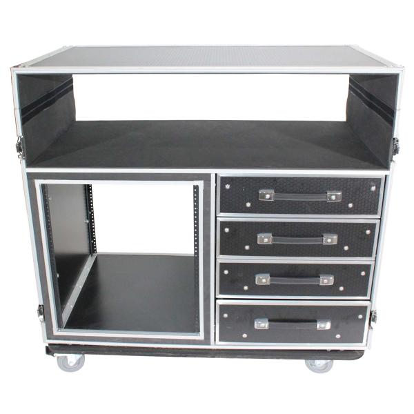ProX Dual-Table Case & Mixing Console Workstation | IDJNOW