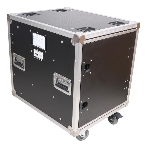 ProX XS-12USLAM24 12U Rack Shock Mount Case with Slam Doors