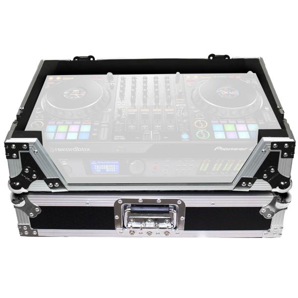 ProX XS-DDJ1000W Pioneer DDJ-1000 DJ Controller Flight Case with Wheels Black/Silver