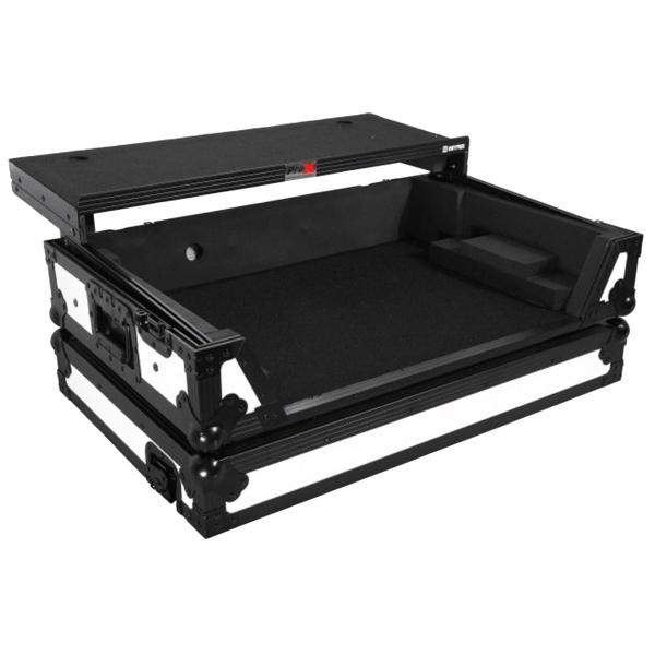 ProX White Finish Case with Shelf for DDJ-FLX10 | IDJNOW