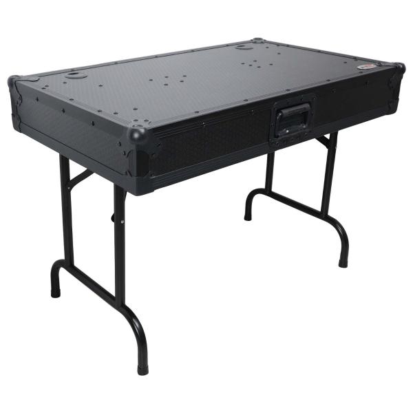 ProX XS-GIGTABLE26 3FT Black Fold Out DJ Booth 26" Height