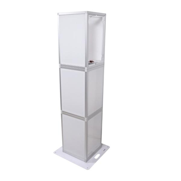 ProX XSA-PILLAR6FT Lumo Stage Acrylic Pillar 6' Column Cube Pedestal