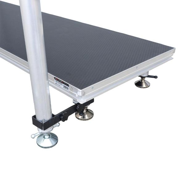 ProX XSQ-2X6 MK2 StageQ 2' x 6' Adjustable Stage | IDJNOW