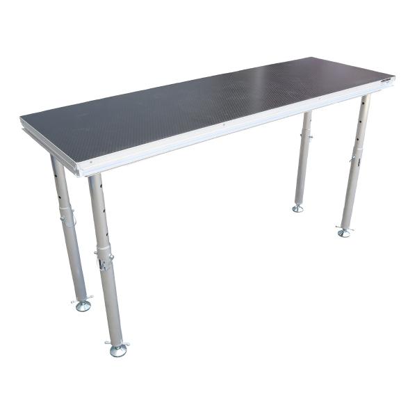 ProX XSQ-2X6 MK2 StageQ 2' x 6' Adjustable Stage | IDJNOW