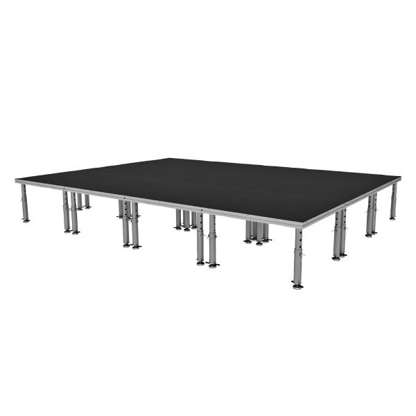 ProX XSU-12X16 PKG StageOne 12 x 16 FT Portable Stage Package