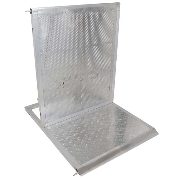 ProX XT-CSB4FT 4FT Aluminum Barricade Heavy-Duty Crowd Control Barrier