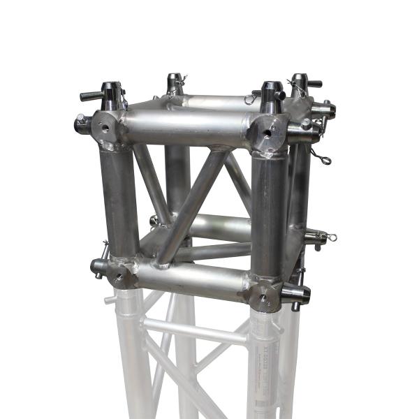 ProX XT-JB6W-4W Square 4-Way Truss Junction Block w/ 16 Half Conical Couplers