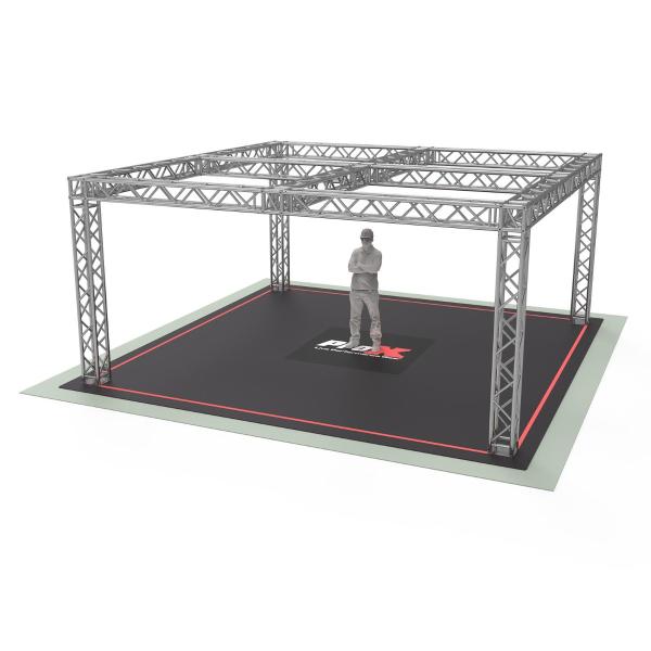 ProX XTP-19199-F34 Trade Show Booth Truss System - 19 x 19 x 9 FT