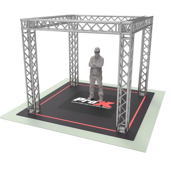 ProX XTP-E10109 Tradeshow Booth 10.10 W x 10.10 L x 9.20 ft H