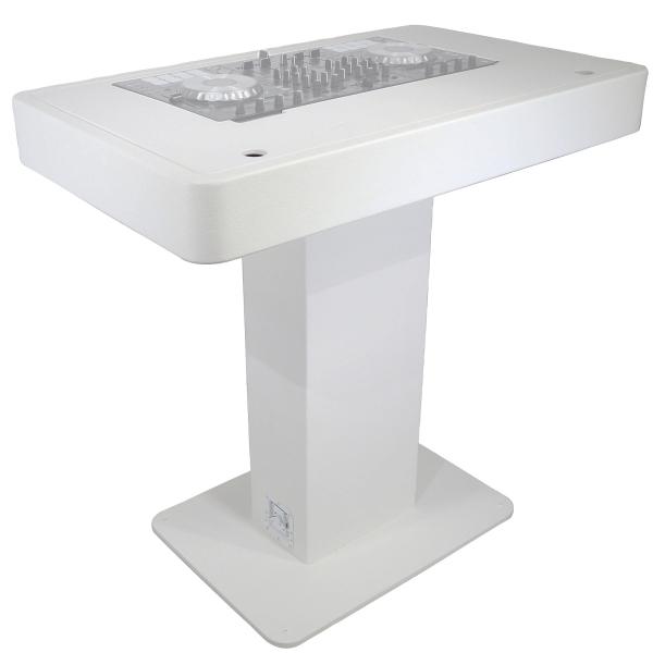 ProX XZF-DJCT W CASE White Stand with RX3 Plate | IDJNOW