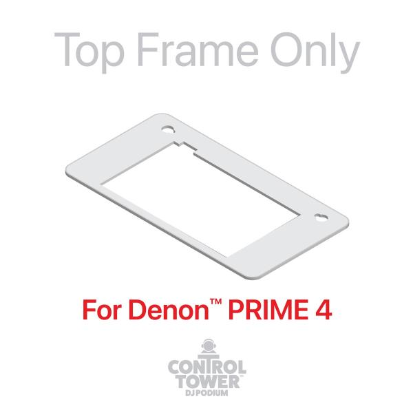 ProX White DJ Control Tower Face Plate for Prime4 | IDJNOW
