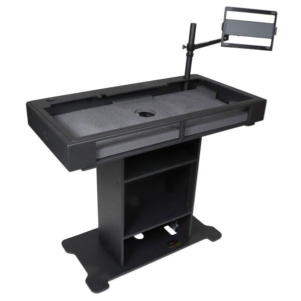 ProX XZF-DJXLCTBLCASE Black DJ Control Tower for CDJ3000-A9