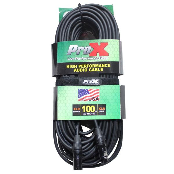 ProX XC-DMX100 100FT 3PIN DMX High Performance Pro Lighting Cable