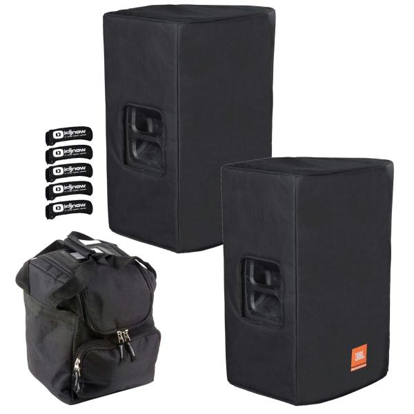 2) JBL Bags PRX825W-CVR Deluxe Padded Covers Bundle & Bag