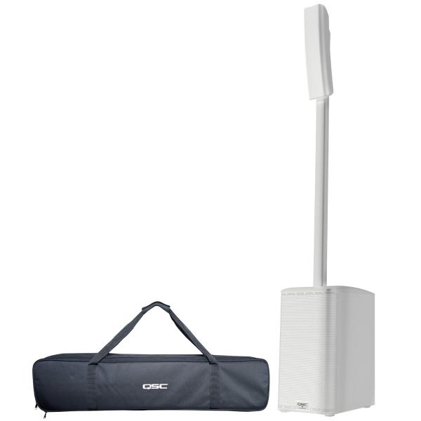 QSC KC12-WH 3000W Active 3-Way Column Loudspeaker System - White Main