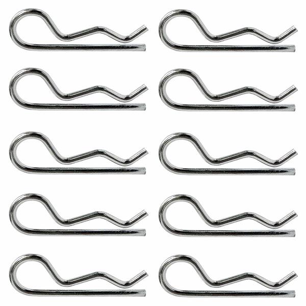 (10) Global Truss Safety Clip to Secure Tapered Shear Pins for F14 [R-CLIPF14]