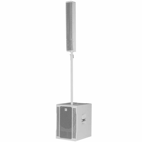 RCF Evox 12 WHT Portable White Array DJ PA Speaker & Sub System