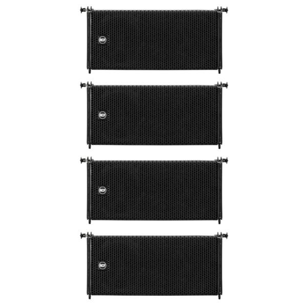 RCF HDL6-A Active Line Array Modules Four Pack