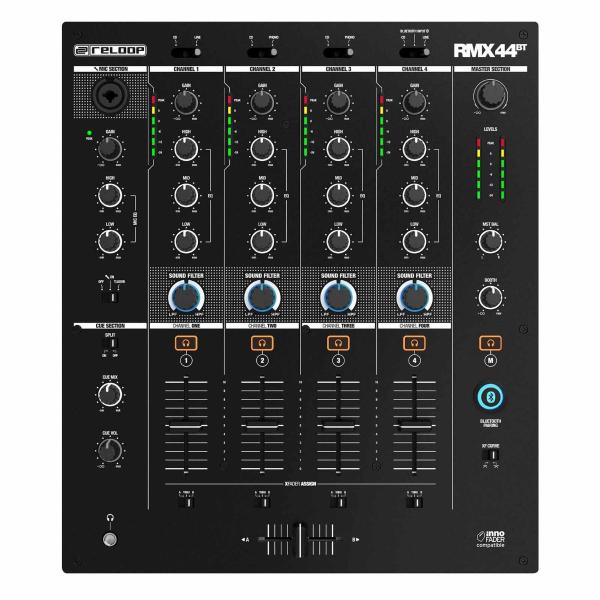 Reloop AMS-RMX-44BT 4-Channel Bluetooth DJ Club Mixer