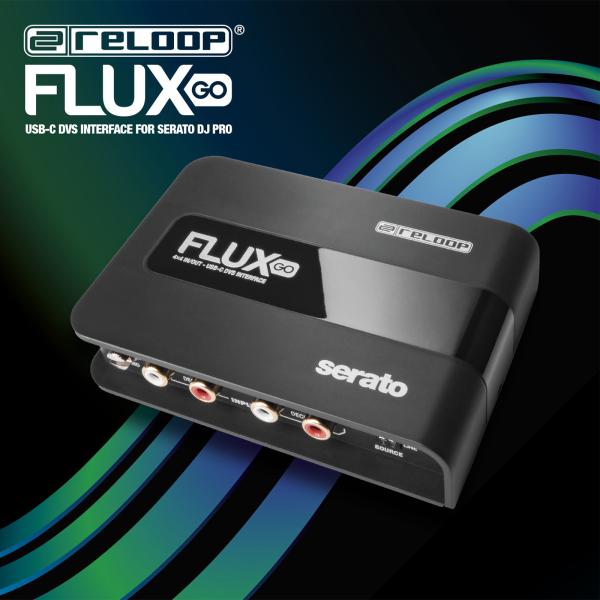Reloop Flux Go Pocket-Sized 2-Channel USB-C Audio Interface