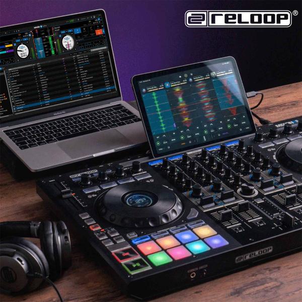 Reloop MIXON-8-PRO 4-Channel Hybrid Controller | IDJNOW