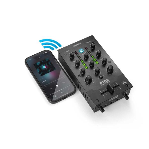Reloop PTB-2 Portable Compact 2+1-Channel DJ Mixer