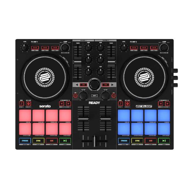 Reloop Ready Portable Compact 2 Deck Performance Serato DJ Controller
