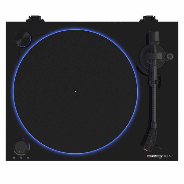 Reloop Turn 7 Premium Belt-Drive HiFi Turntable with Ortofon 2M Red