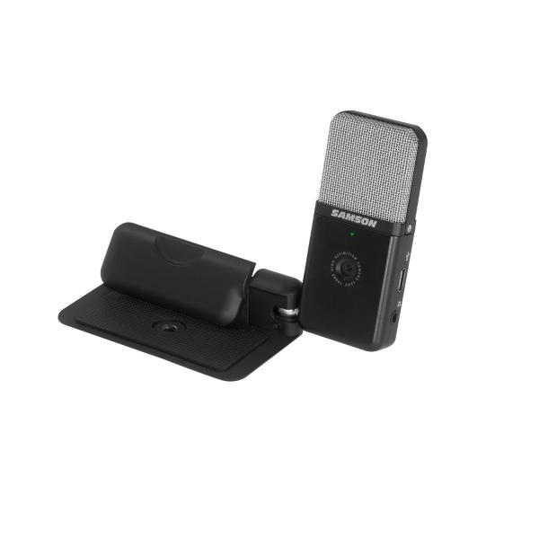 Samson Go Mic Video Portable USB Microphone with HD Webcam