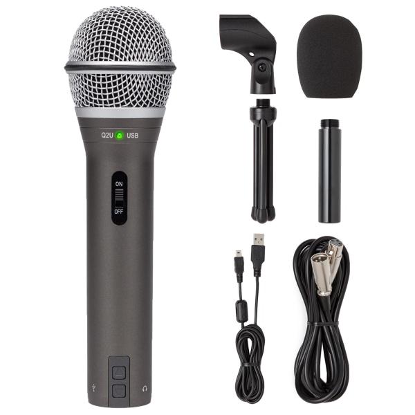 Samson Q2U Recording Package with Isolation Shield | IDJNOW