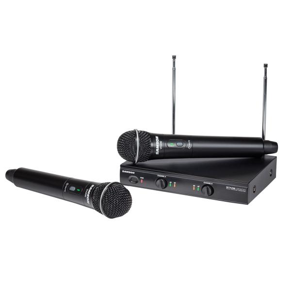 Samson Stage 200 Dual-Channel Handheld VHF Wireless System